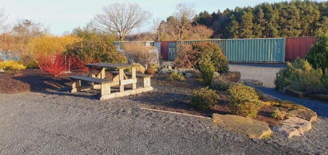 Outdoor seating