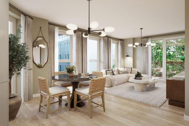 Light filled open plan interiors