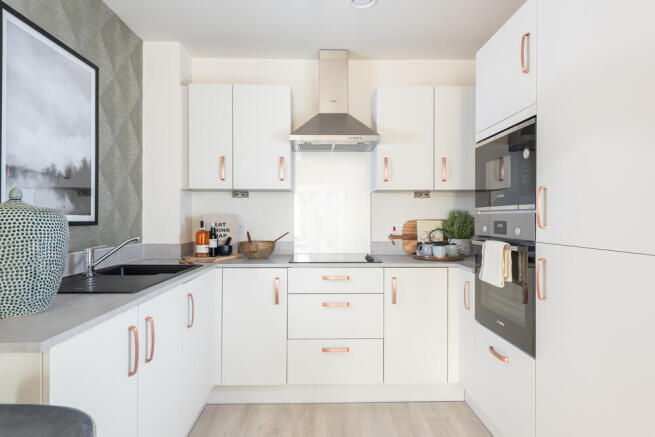 Show home kitchen