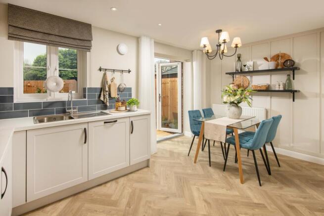 Arrowgreen View Kennett Show Home kitchen-diner