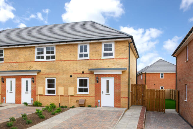 Outside view 2 bedroom terrace Denford home