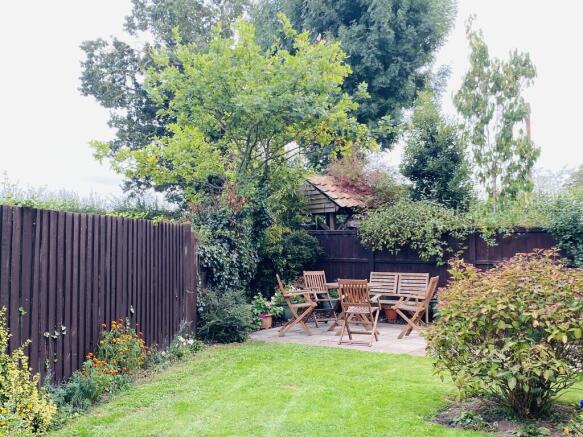 Rear garden