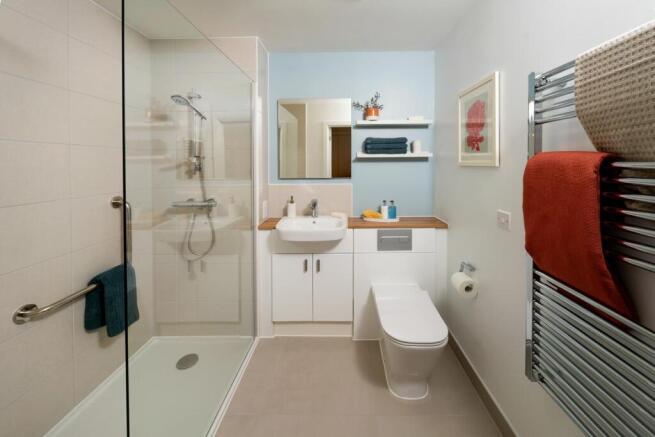 Show home shower room