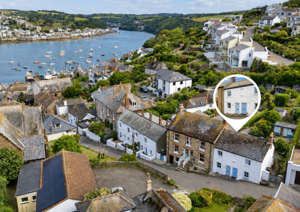 65 Fore Street Polruan Drone