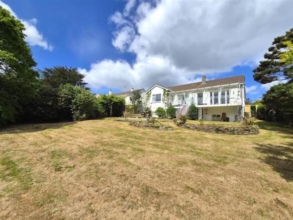 Garden and rear of property