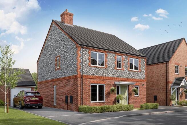 Artist's impression of a typical Henford home