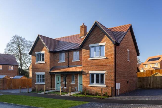 worting park | external street scene | plot 34 & 33