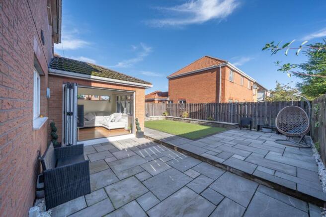 Rear garden