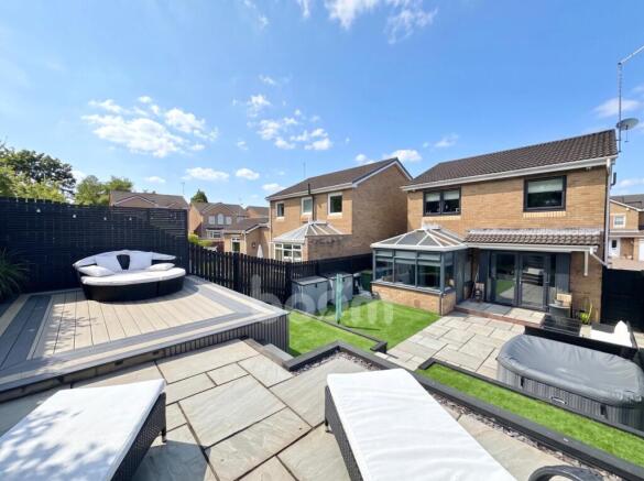 Woodlands Crescent, Johnstone garden