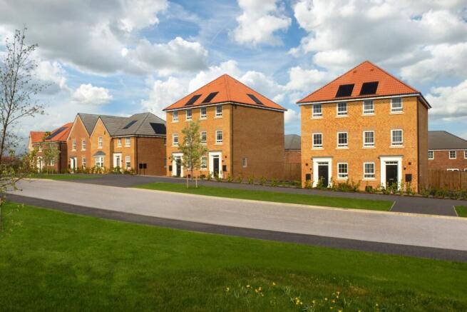 Outside view of homes at Chaloners Green