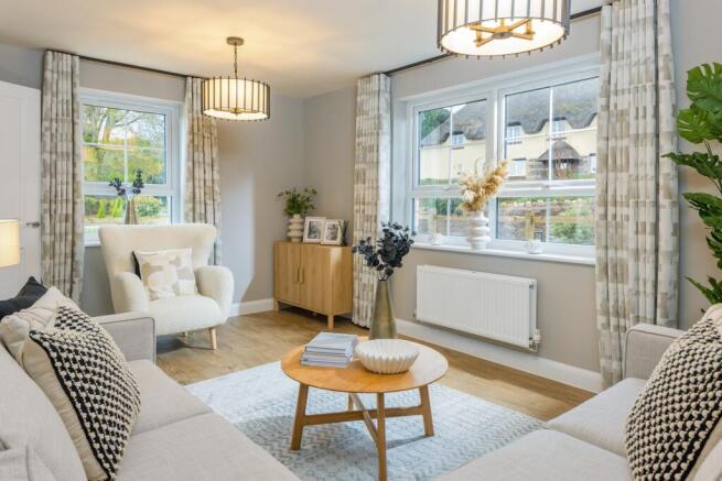 Lounge in the Moresby 3 bedroom home