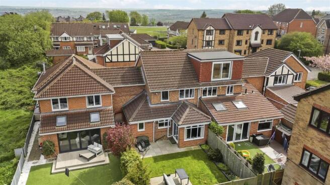 ELEVATED SHOT OF HOUSE