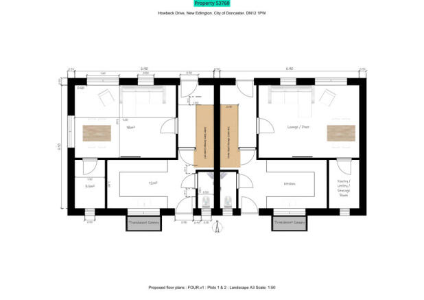 Plot 1 & 2 Floor plans 2026