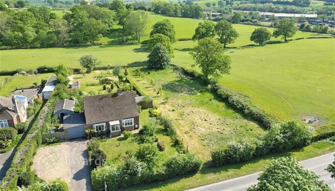 Aerial Front Garden And Views