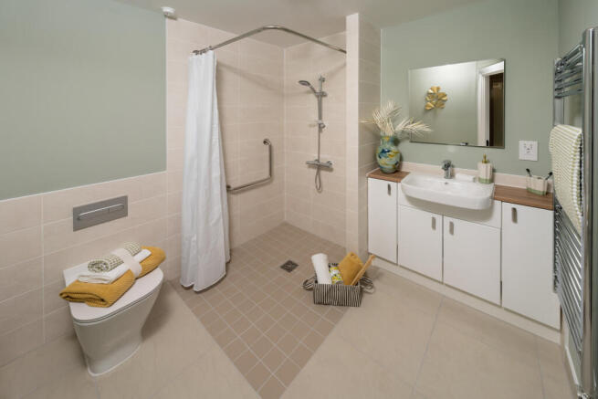 Show home shower room