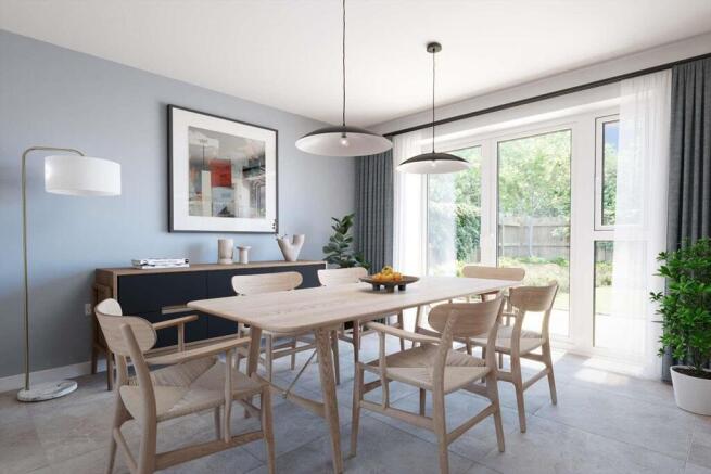 A wonderful space for family dinners