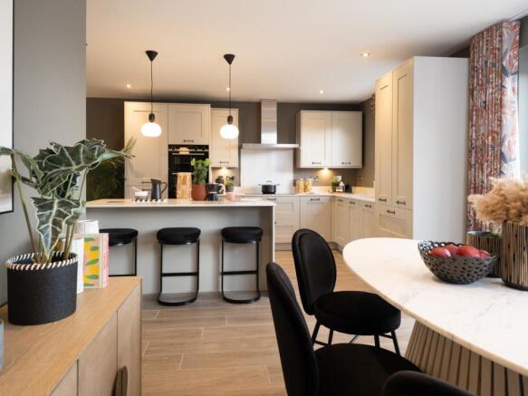 Dining / Kitchen of the Harrogate, a 4 bedroom house