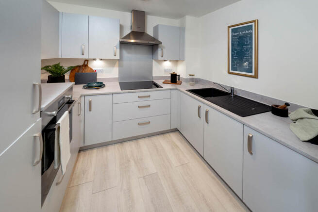 Show home kitchen