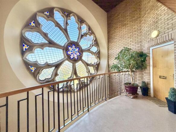 Stained glass window