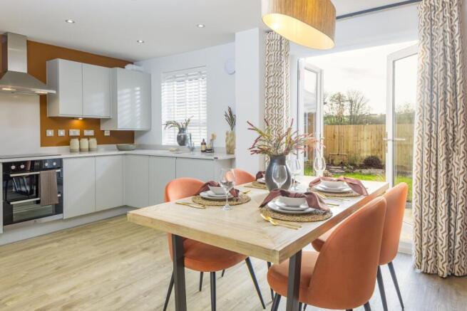 Kitchen in the Maidstone 3 bedroom home