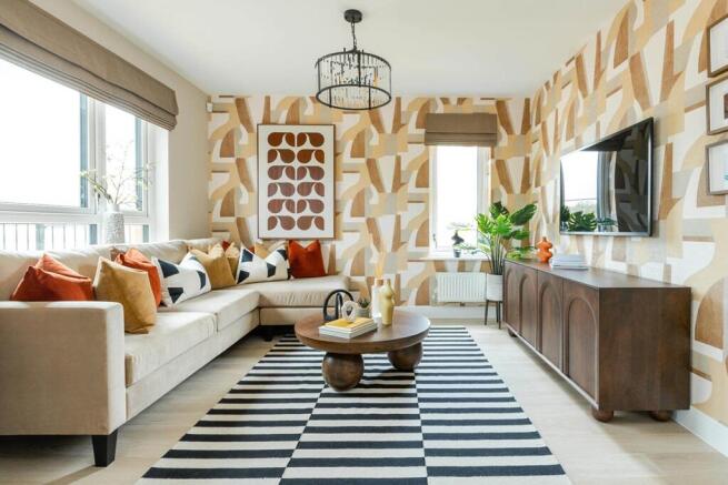 A bright and open lounge is the perfect space for the family to unwind together