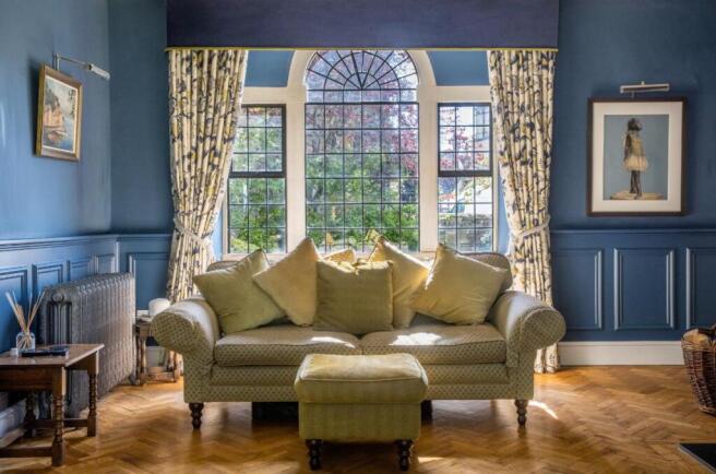 Drawing room window