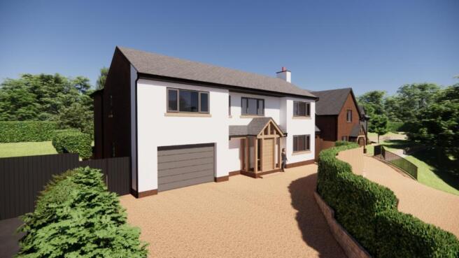 Front Elevation with proposed extension