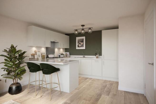 Spacious open plan living
