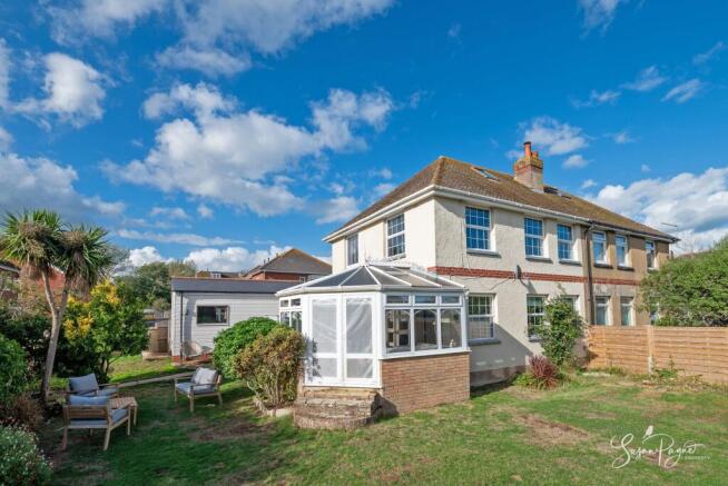 Garden and Rear Elevation