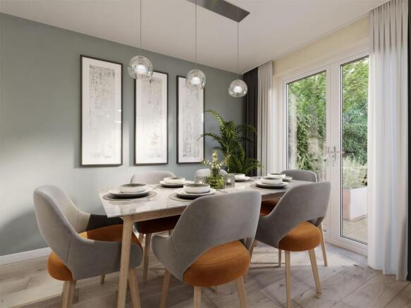 Denby kitchen/dining area