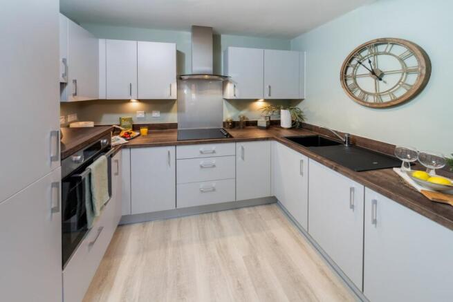 Show home kitchen