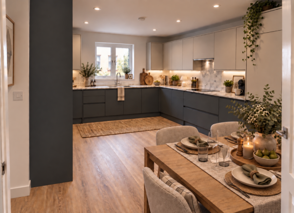 Plot 60 Rich CGI kitchen 2