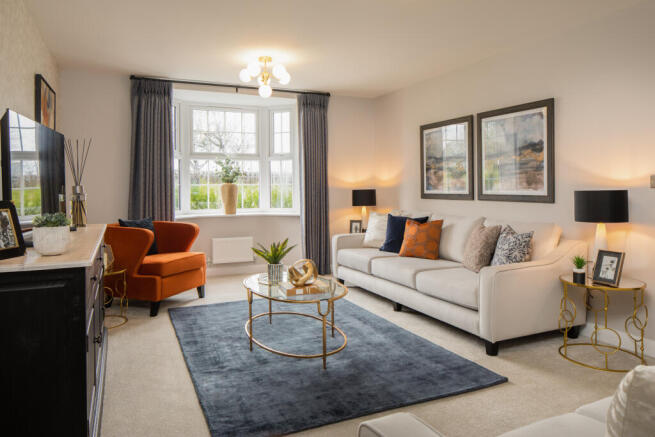 Lounge in the Holden 4 bedroom home
