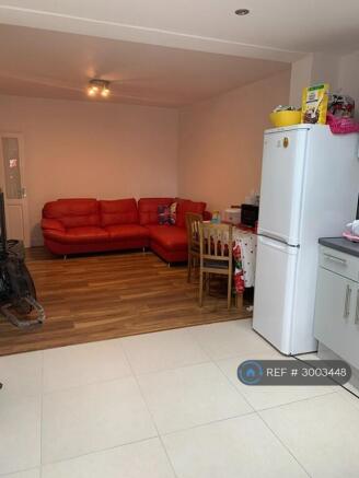 Kitchen With Living Room