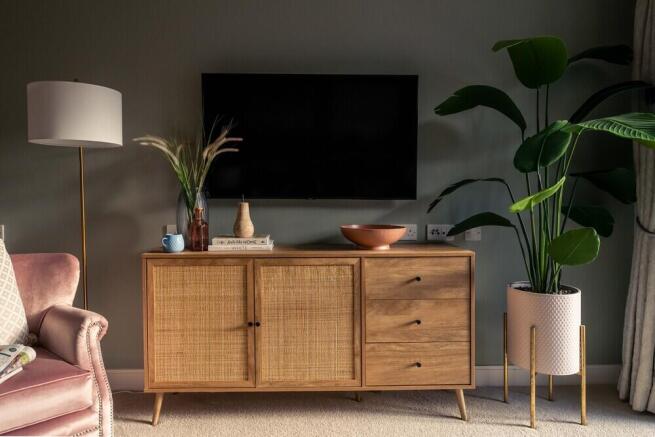 Show home living room