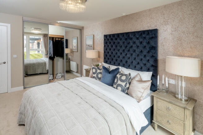 Show home bedroom