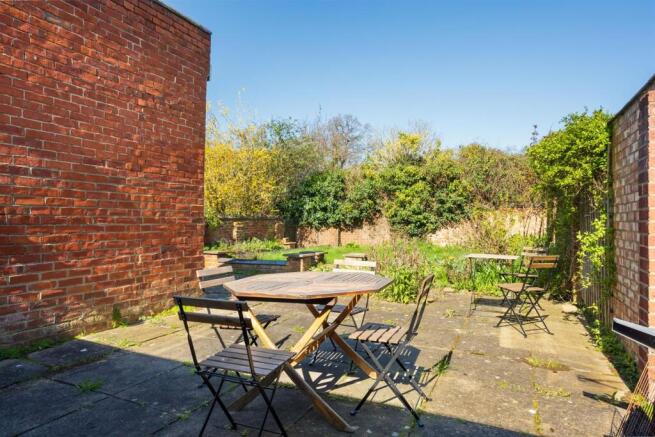 Rear garden
