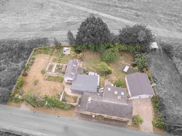 Ariel view of the plot