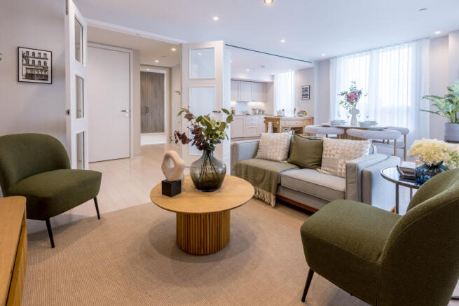 Landsby show flat
