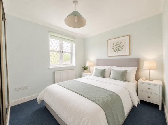 Bedroom One - Staged
