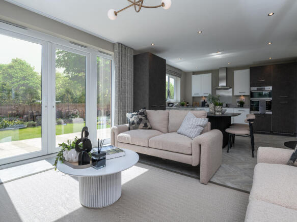 The Cambridge - Kitchen - Dining - Living