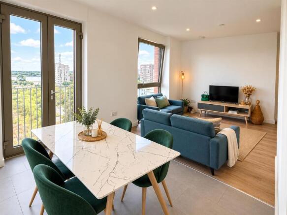 1000 sqf Flat of 4 bed at Aramada Way, Custom Hous