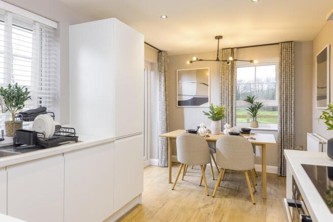 Kitchen in the Moresby 3 bedroom home