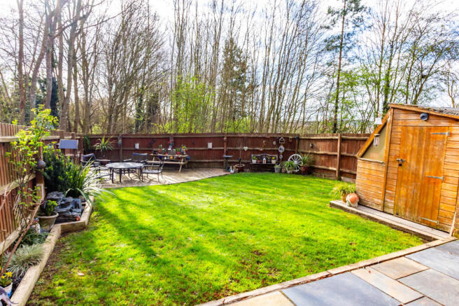 Rear garden
