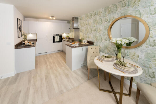 Show home kitchen