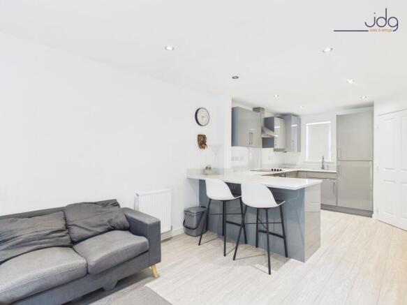 Open Plan Living and Kitchen