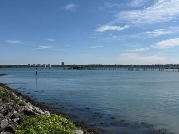 Southampton Water within a short walk