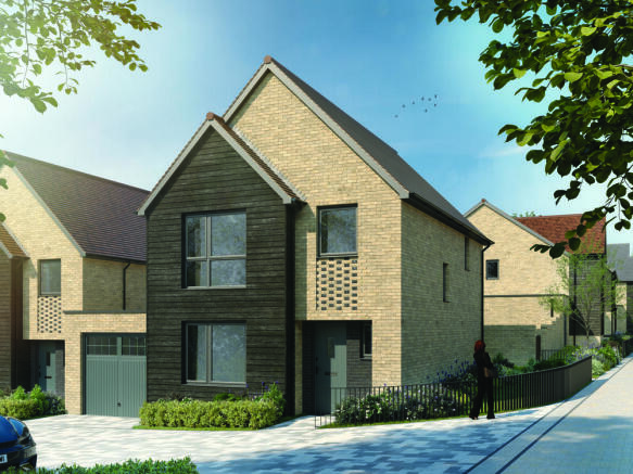 External CGI of the 3 bedroom detached Wordsworth home at The Lakes