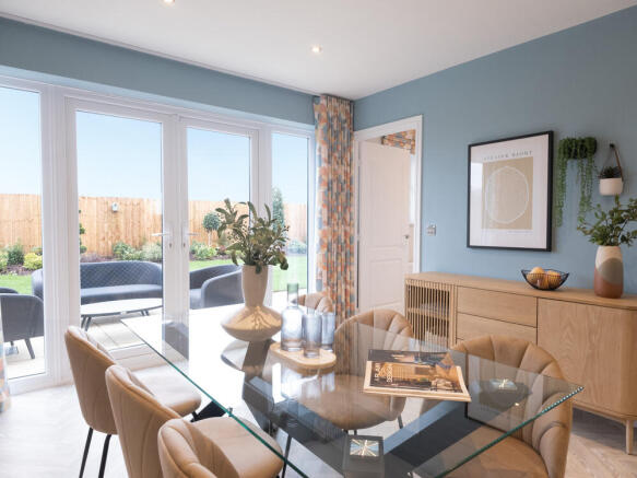 Dining of the Marlow, a 4 bedroom house