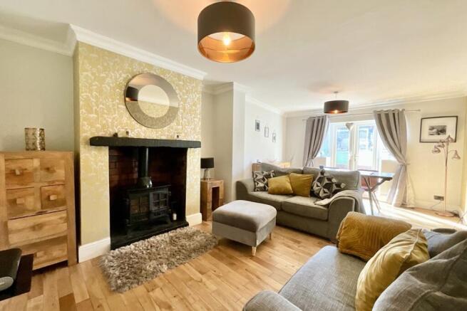 dining/living space